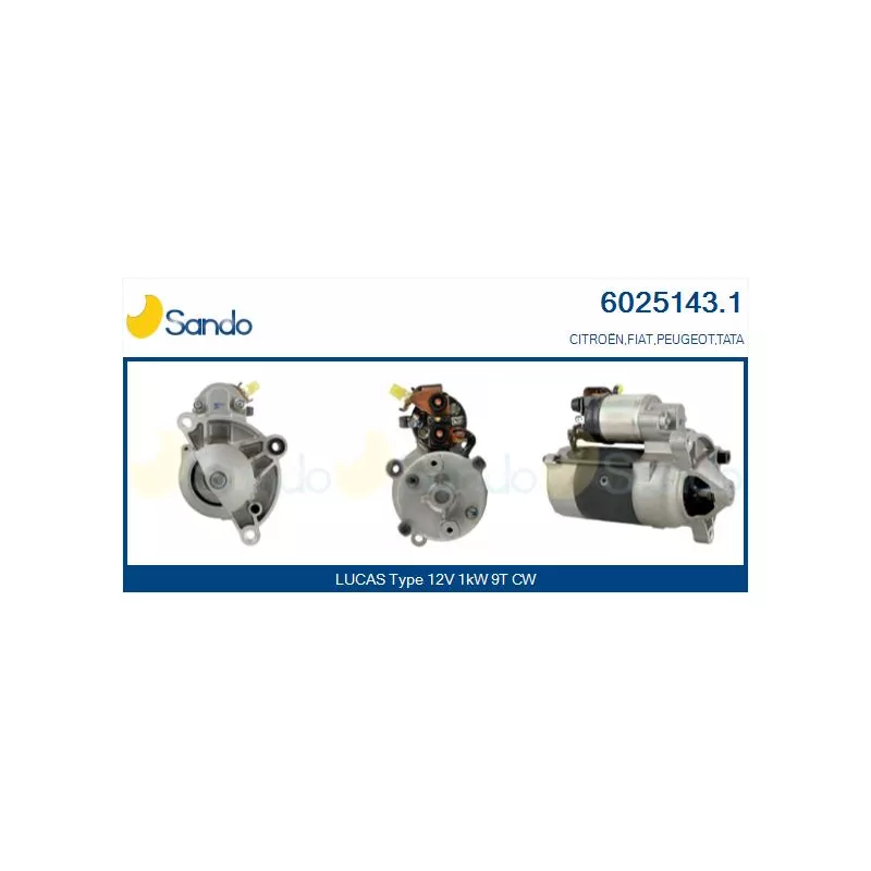 Démarreur SANDO 6025143.1