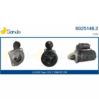 Démarreur SANDO 6025148.2