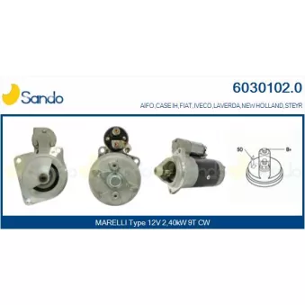Démarreur SANDO 6030102.0
