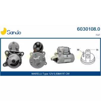 Démarreur SANDO 6030108.0