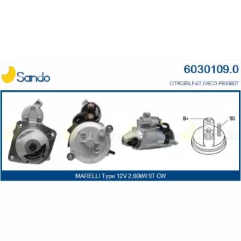 Démarreur SANDO 6030109.0