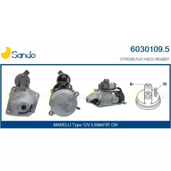 Démarreur SANDO 6030109.5