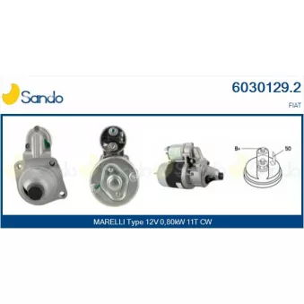 Démarreur SANDO 6030129.2
