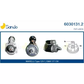 Démarreur SANDO 6030131.2