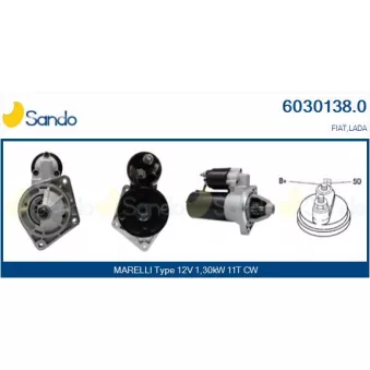Démarreur SANDO 6030138.0