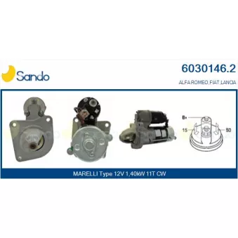 Démarreur SANDO 6030146.2