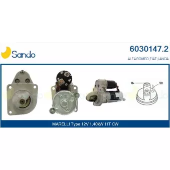 Démarreur SANDO 6030147.2