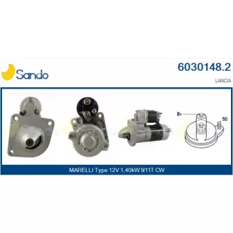 Démarreur SANDO 6030148.2