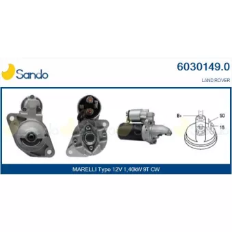 Démarreur SANDO 6030149.0
