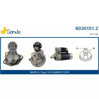 Démarreur SANDO 6030151.2