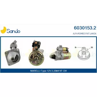 Démarreur SANDO 6030153.2
