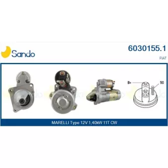 Démarreur SANDO 6030155.1