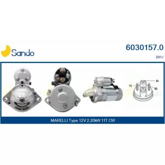 Démarreur SANDO 6030157.0