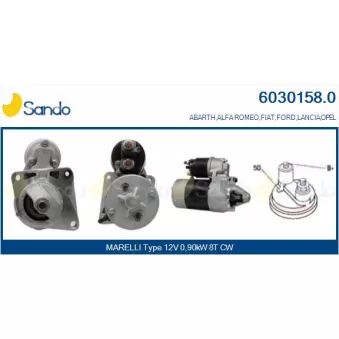 Démarreur SANDO 6030158.0