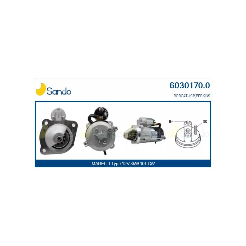 Démarreur SANDO 6030170.0