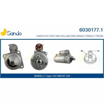 Démarreur SANDO 6030177.1