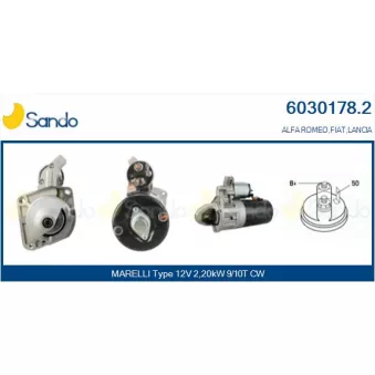 Démarreur SANDO 6030178.2