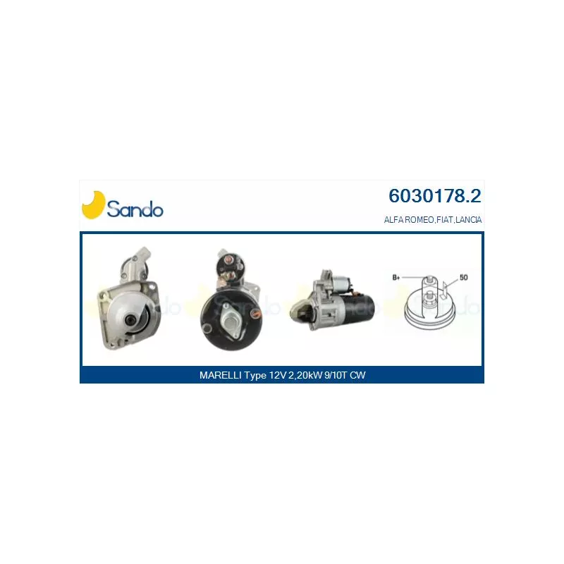 Démarreur SANDO 6030178.2