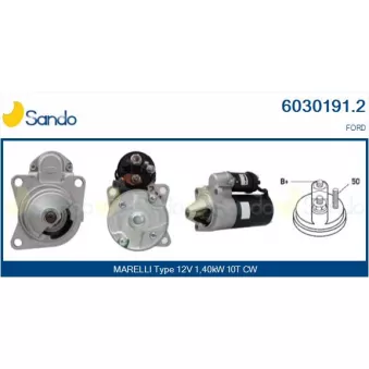 Démarreur SANDO 6030191.2