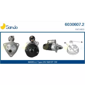 Démarreur SANDO 6030607.2