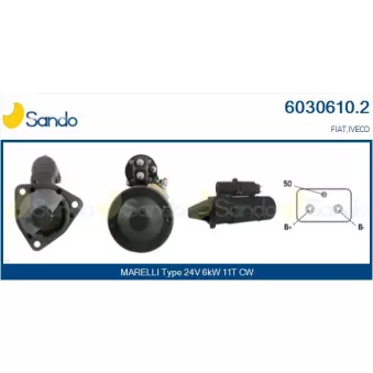 Démarreur SANDO 6030610.2
