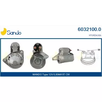 Démarreur SANDO 6032100.0