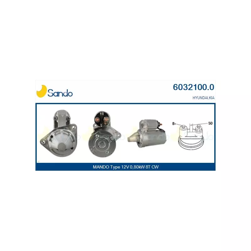 Démarreur SANDO 6032100.0