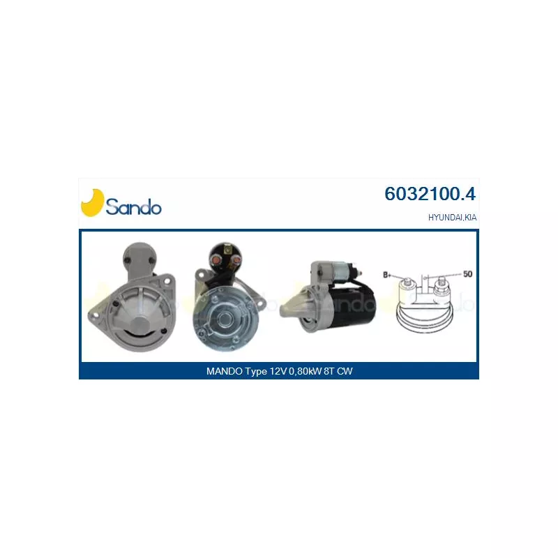 Démarreur SANDO 6032100.4