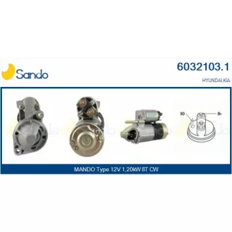 Démarreur SANDO 6032103.1