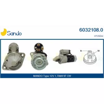 Démarreur SANDO 6032108.0