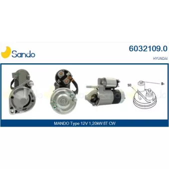 Démarreur SANDO 6032109.0