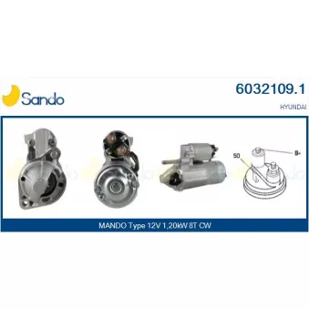 Démarreur SANDO 6032109.1