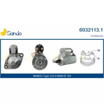 Démarreur SANDO 6032113.1
