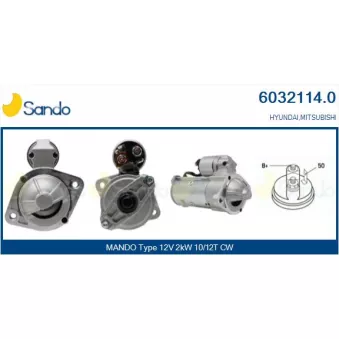 Démarreur SANDO 6032114.0