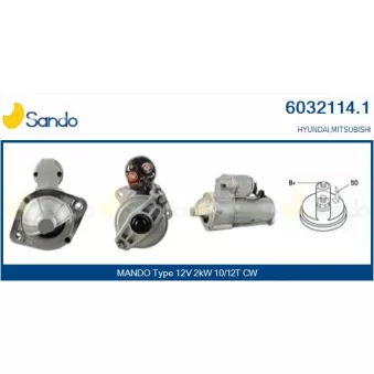 Démarreur SANDO 6032114.1