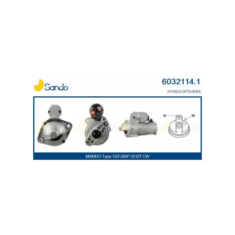 Démarreur SANDO 6032114.1