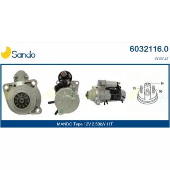 Démarreur SANDO 6032116.0