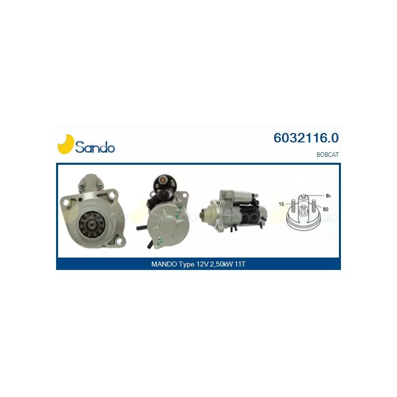 Démarreur SANDO 6032116.0
