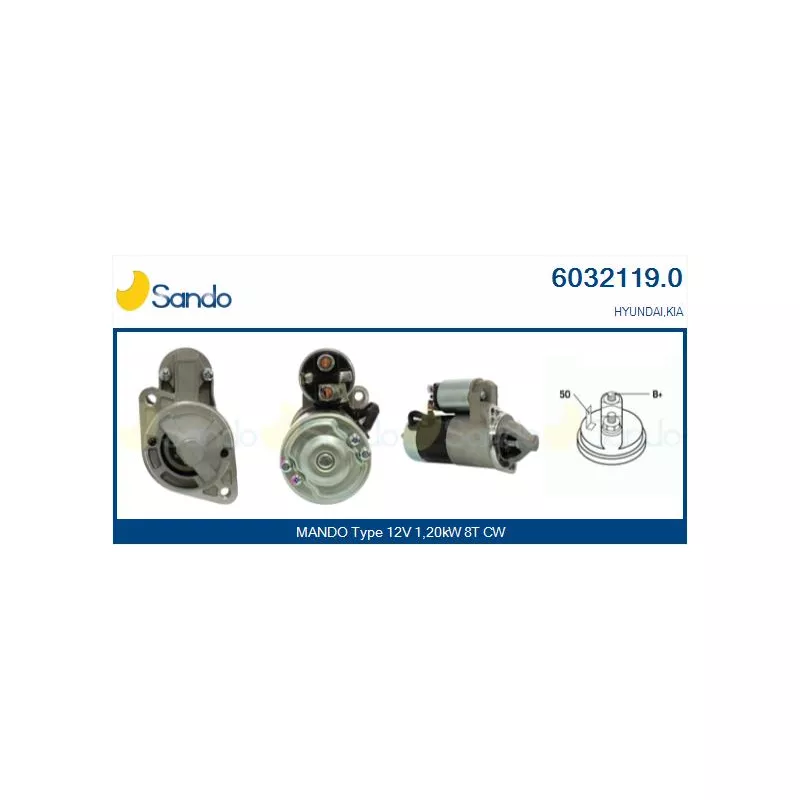 Démarreur SANDO 6032119.0