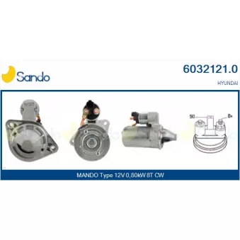 Démarreur SANDO 6032121.0
