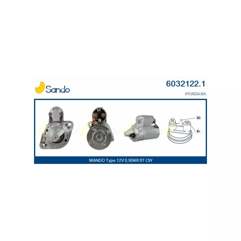 Démarreur SANDO 6032122.1