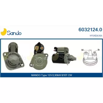 Démarreur SANDO 6032124.0