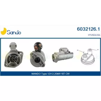Démarreur SANDO 6032126.1