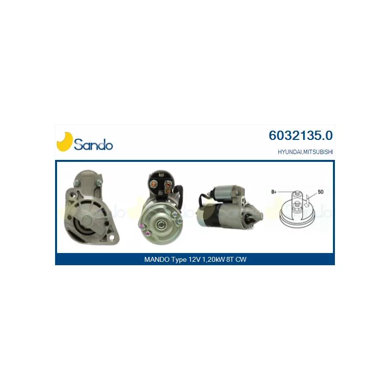 Démarreur SANDO 6032135.0