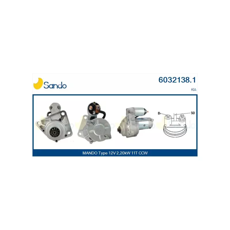 Démarreur SANDO 6032138.1