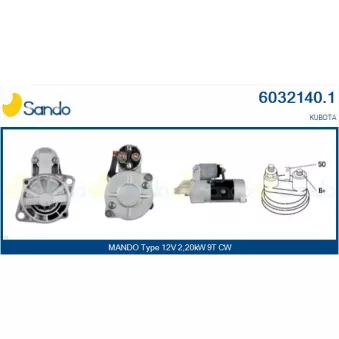 Démarreur SANDO 6032140.1