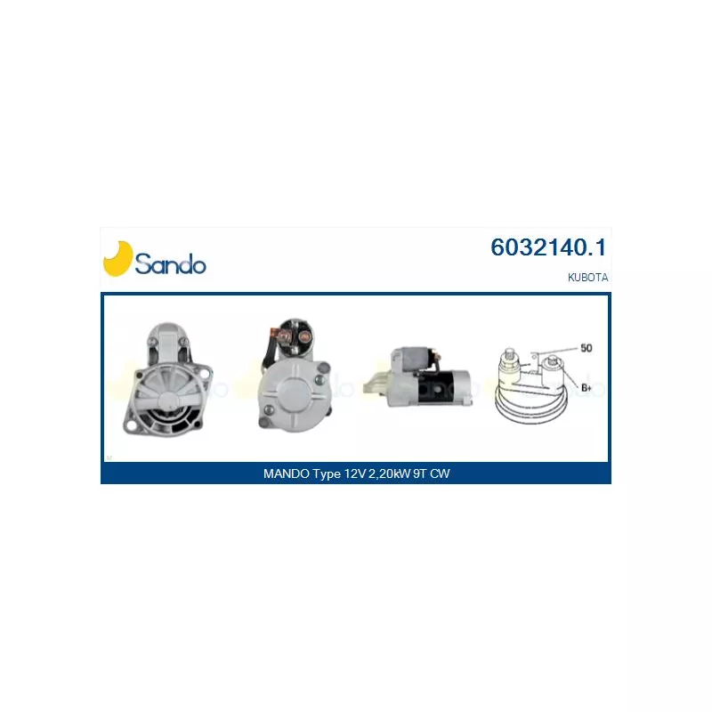 Démarreur SANDO 6032140.1