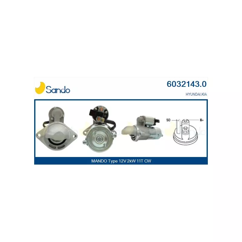 Démarreur SANDO 6032143.0