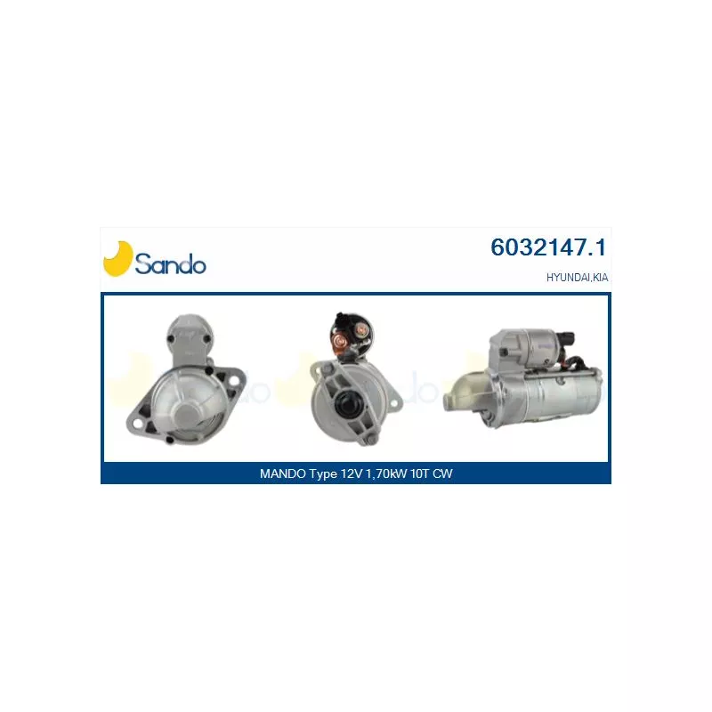 Démarreur SANDO 6032147.1
