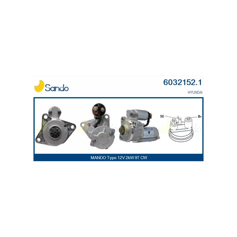Démarreur SANDO 6032152.1
